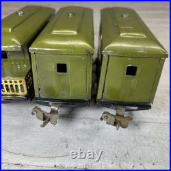 Lionel Prewar O Gauge 529 Pullman 530 Observation Passenger Cars Lot 3