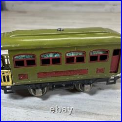 Lionel Prewar O Gauge 529 Pullman 530 Observation Passenger Cars Lot 3