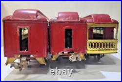 Lionel Prewar O Gauge 97E Passenger Set 251E Locomotive 710 710 712 Cars