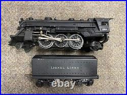 + Lionel Prewar O Gauge Diecast 1666 Steam Locomotive 2689W Whistle Tender ST