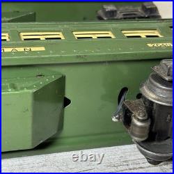 Lionel Prewar O Gauge Lighted 2640 2641 Passenger Cars Wired Lot 3 Pullman