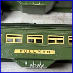 Lionel Prewar O Gauge Lighted 2640 2641 Passenger Cars Wired Lot 3 Pullman