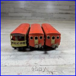 Lionel Prewar O Gauge Litho Tin Passenger Car Lot 1690 1691 Lionel Lines