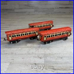 Lionel Prewar O Gauge Litho Tin Passenger Car Lot 1690 1691 Lionel Lines