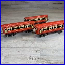 Lionel Prewar O Gauge Litho Tin Passenger Car Lot 1690 1691 Lionel Lines