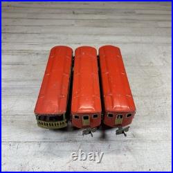 Lionel Prewar O Gauge Litho Tin Passenger Car Lot 1690 1691 Lionel Lines