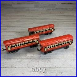 Lionel Prewar O Gauge Litho Tin Passenger Car Lot 1690 1691 Lionel Lines