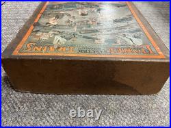 + Lionel Prewar O Gauge Outfit 136 262 Locomotive 262T Tender 2 Orange Car Set