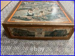 + Lionel Prewar O Gauge Outfit 136 262 Locomotive 262T Tender 2 Orange Car Set