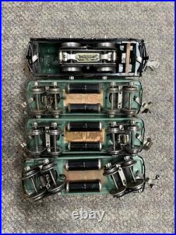 + Lionel Prewar O Gauge Outfit 296 Peacock 252 Locomotive 3 Car Passenger with Box