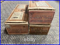 + Lionel Prewar O Gauge Outfit 296 Peacock 252 Locomotive 3 Car Passenger with Box