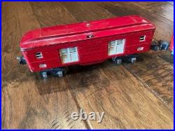Lionel Prewar O Gauge Passenger, Baggage, and Observation Cars 600 601 602