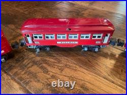 Lionel Prewar O Gauge Passenger, Baggage, and Observation Cars 600 601 602