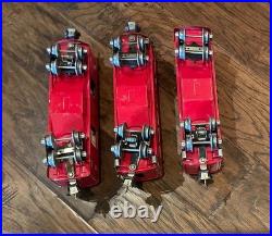 Lionel Prewar O Gauge Passenger, Baggage, and Observation Cars 600 601 602