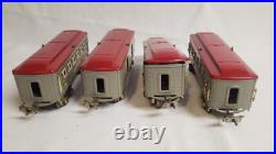 Lionel Prewar O Gauge Passenger Cars #600, #600, #600, #602 Lot Of (4) Lionel Prewar O Gauge Passenger Cars #600, #600, #600, #602 Lot Of (4)