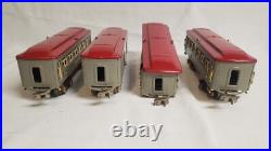 Lionel Prewar O Gauge Passenger Cars #600, #600, #600, #602 Lot Of (4) Lionel Prewar O Gauge Passenger Cars #600, #600, #600, #602 Lot Of (4)