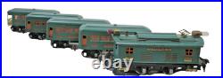Lionel Prewar O Gauge Set 253 Electric Locomotive & 607-2, 608 Passenger Cars