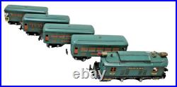 Lionel Prewar O Gauge Set 253 Electric Locomotive & 607-2, 608 Passenger Cars