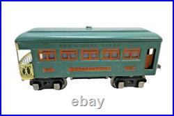 Lionel Prewar O Gauge Set 253 Electric Locomotive & 607-2, 608 Passenger Cars