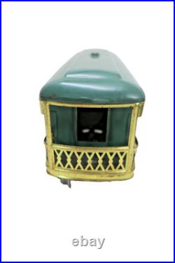 Lionel Prewar O Gauge Set 253 Electric Locomotive & 607-2, 608 Passenger Cars