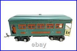 Lionel Prewar O Gauge Set 253 Electric Locomotive & 607-2, 608 Passenger Cars