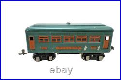 Lionel Prewar O Gauge Set 253 Electric Locomotive & 607-2, 608 Passenger Cars