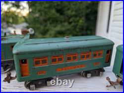Lionel Prewar O Gauge Set 253 Electric Locomotive & 607-2, 608 Passenger Cars Lionel Prewar O Gauge Set 253 Electric Locomotive & 607-2, 608 Passenger Cars