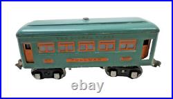 Lionel Prewar O Gauge Set 253 Electric Locomotive & 607-2, 608 Passenger Cars