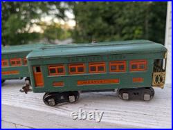 Lionel Prewar O Gauge Set 253 Electric Locomotive & 607-2, 608 Passenger Cars Lionel Prewar O Gauge Set 253 Electric Locomotive & 607-2, 608 Passenger Cars