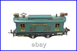 Lionel Prewar O Gauge Set 253 Electric Locomotive & 607-2, 608 Passenger Cars
