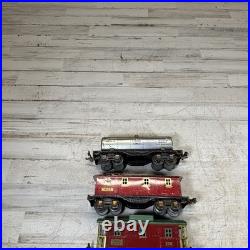 Lionel Prewar O Gauge Tin Freight Car Lot 1680 Tank 1682 Caboose 807 x2 5 Pc