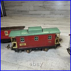 Lionel Prewar O Gauge Tin Freight Car Lot 1680 Tank 1682 Caboose 807 x2 5 Pc