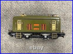 + Lionel Prewar O Gauge Tinplate 248 Olive Green Electric Engine SS
