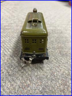 + Lionel Prewar O Gauge Tinplate 248 Olive Green Electric Engine SS