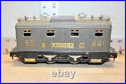 Lionel Prewar O Gauge Tinplate 251 Electric Locomotive 3 Car Passenger Set