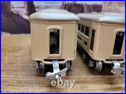 Lionel Prewar O Gauge Tinplate Passenger Cars (Three Cars)