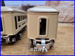 Lionel Prewar O Gauge Tinplate Passenger Cars (Three Cars)