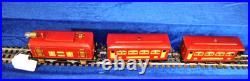 Lionel Prewar O Gauge Train Set 248 Electric Locomotive 629 & 630 Pass. Cars