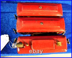Lionel Prewar O Gauge Train Set 248 Electric Locomotive 629 & 630 Pass. Cars