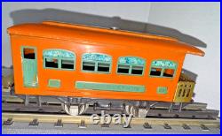 Lionel Prewar O Gauge Train Set 248 Electric Locomotive 629 & 630 Pass. Cars