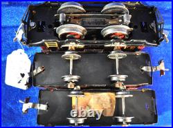 Lionel Prewar O Gauge Train Set 248 Electric Locomotive 629 & 630 Pass. Cars