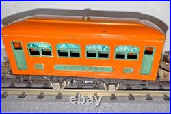 Lionel Prewar O Gauge Train Set 248 Electric Locomotive 629 & 630 Pass. Cars