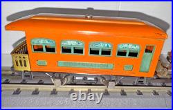 Lionel Prewar O Gauge Train Set 248 Electric Locomotive 629 & 630 Pass. Cars