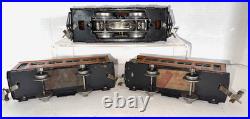 Lionel Prewar O Gauge Train Set 248 Electric Locomotive 629 & 630 Pass. Cars