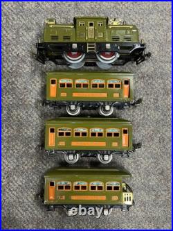 + Lionel Prewar O Outfit 294 Olive Green 252 Locomotive 3 Car Passenger with Box