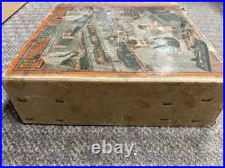 + Lionel Prewar O Outfit 294 Olive Green 252 Locomotive 3 Car Passenger with Box