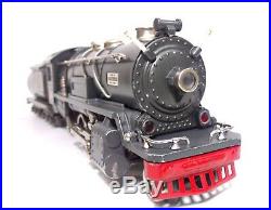 Lionel Prewar O Rare Gunmetal w Chuffer 260E Steam Locomotive & Whistling Tender