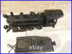 Lionel Prewar O Scale 227 #8976 & 2227B Steam Engine and Bell Ringing Tender