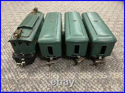 + Lionel Prewar O Tinplate Green 253 Electric Locomotive 3 Car Passenger Set ST + Lionel Prewar O Tinplate Green 253 Electric Locomotive 3 Car Passenger Set ST