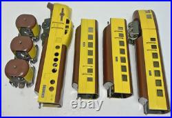 Lionel Prewar O-gau. 636w Whistling Union Pacific Streamliner Train Set-restored